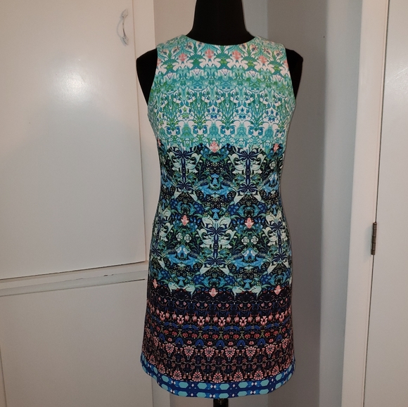 Just...Taylor 14 multicolored sheath dress - Picture 5 of 16